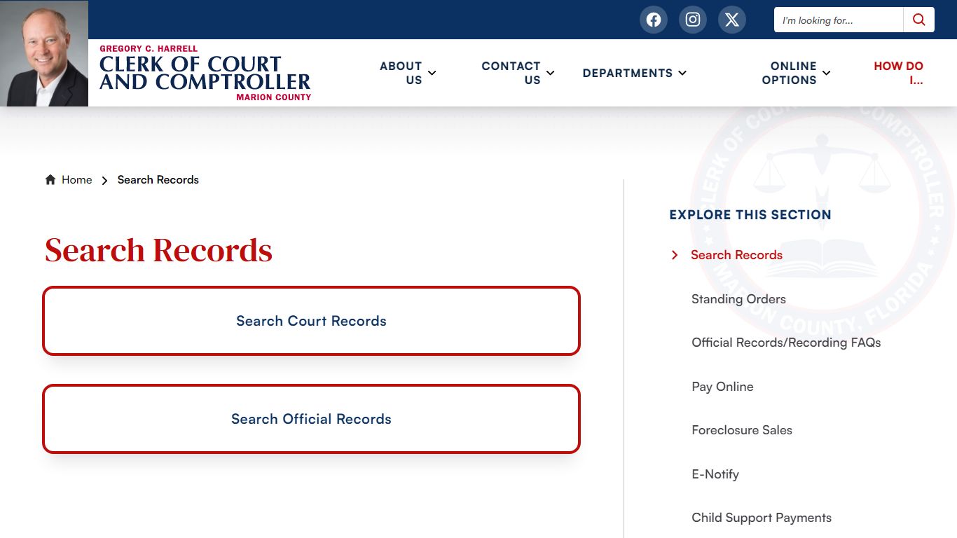 Search Records | Marion County Clerk of Court and Comptroller